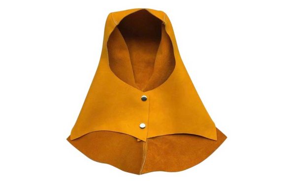 CAPUCHA CUERO DE RES Y FORRO POLAR - T&V