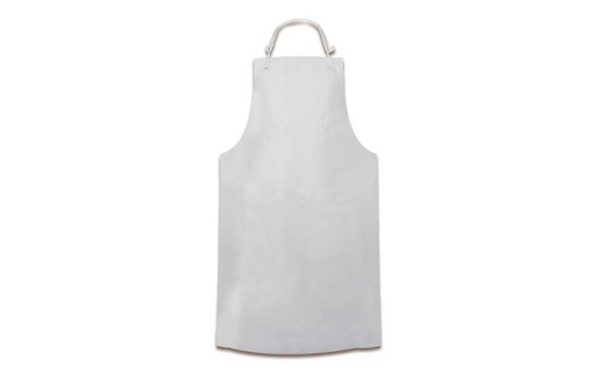 MANDIL DE PVC BLANCO - NACIONAL